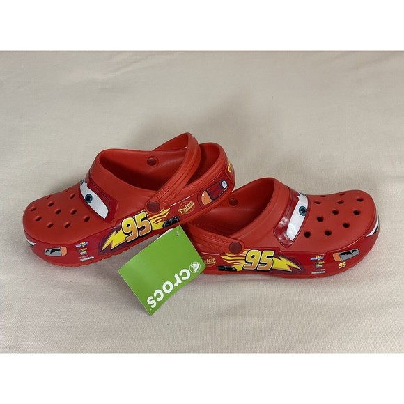 Crocs Unisex-Adult Disney Pixar Cars Lightning McQueen Clog M7 W9 - No Lights main image 5